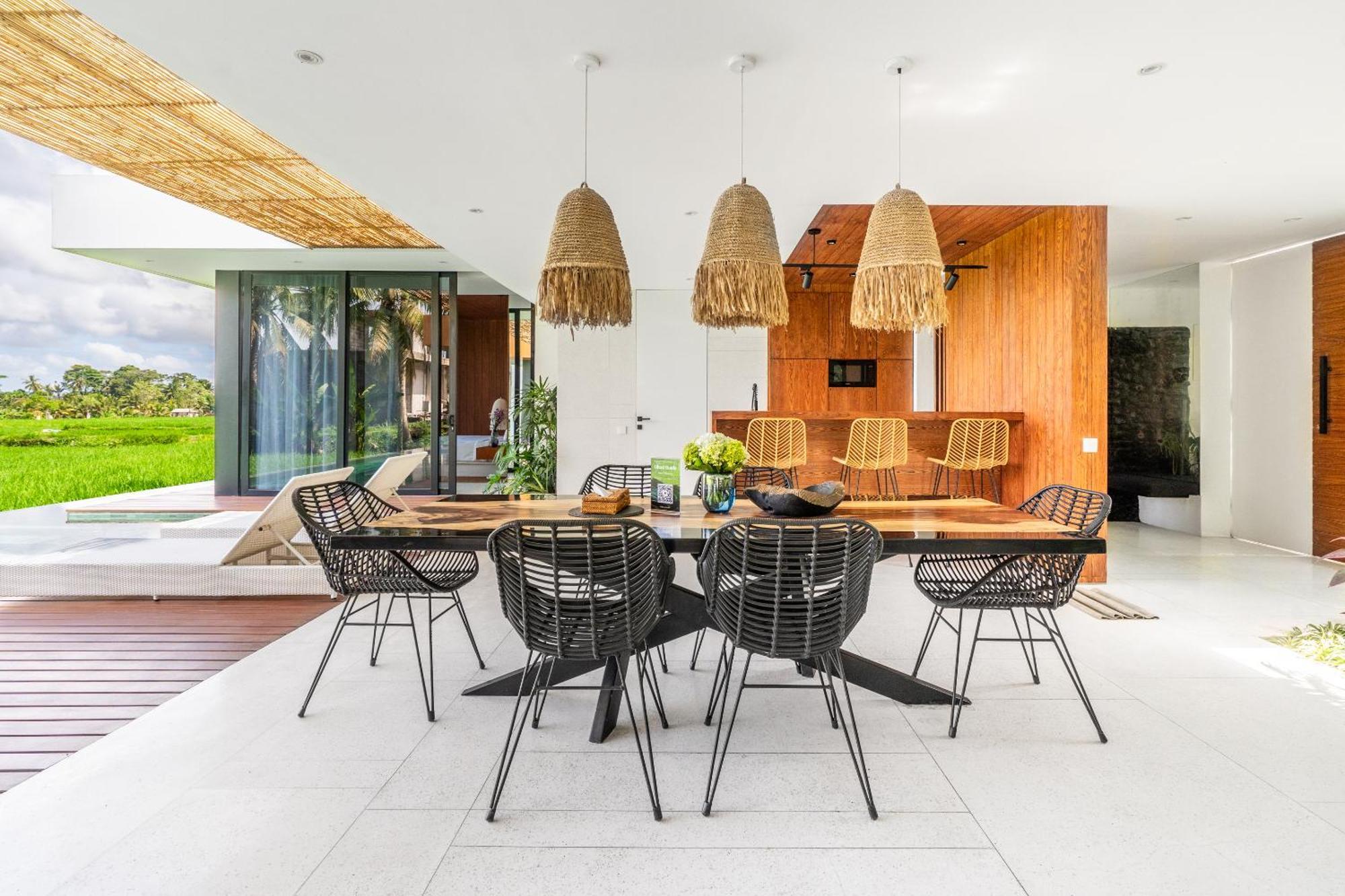 Green Flow Ubud Villas I Rom bilde