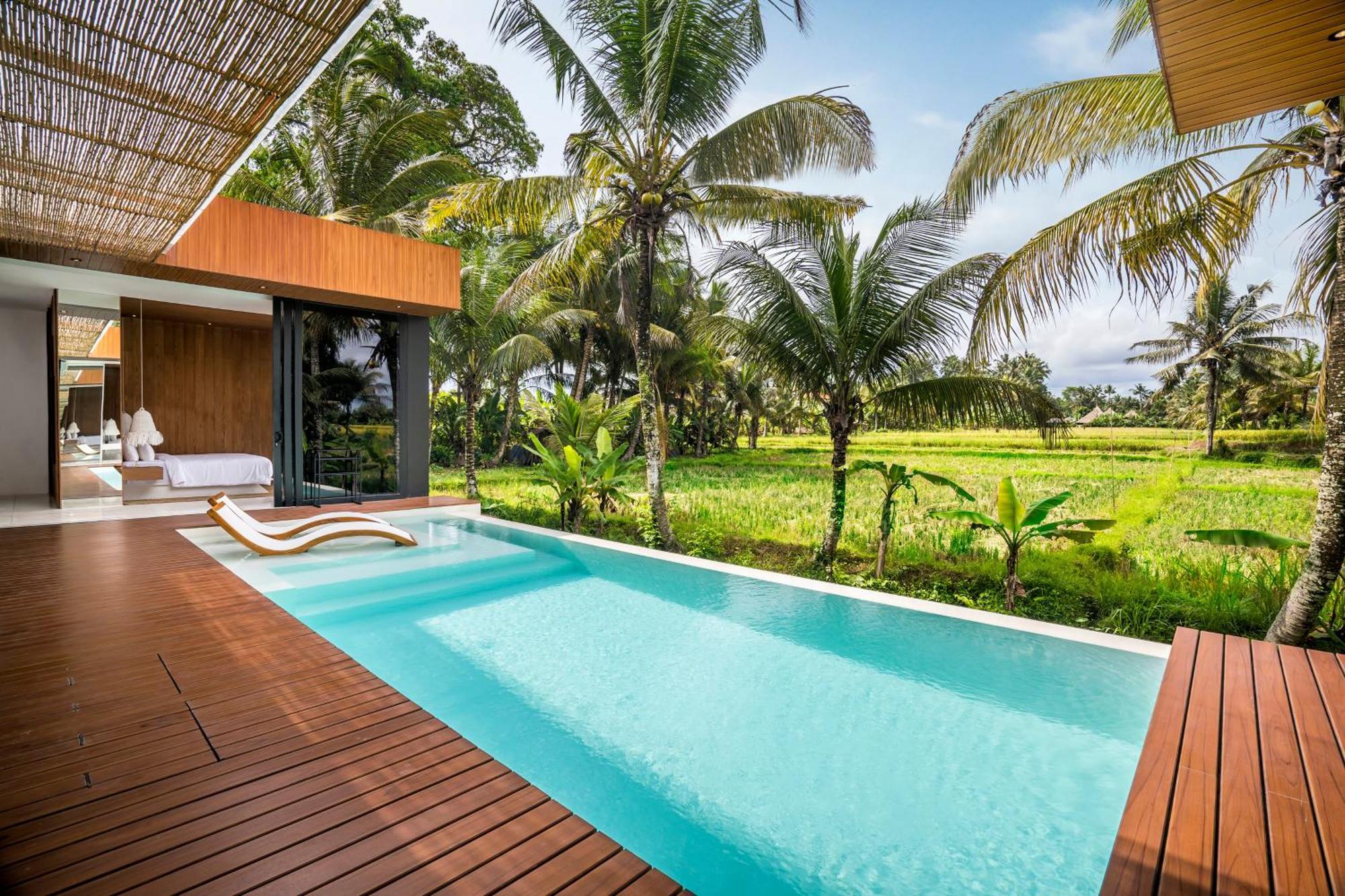 Green Flow Ubud Villas I Rom bilde