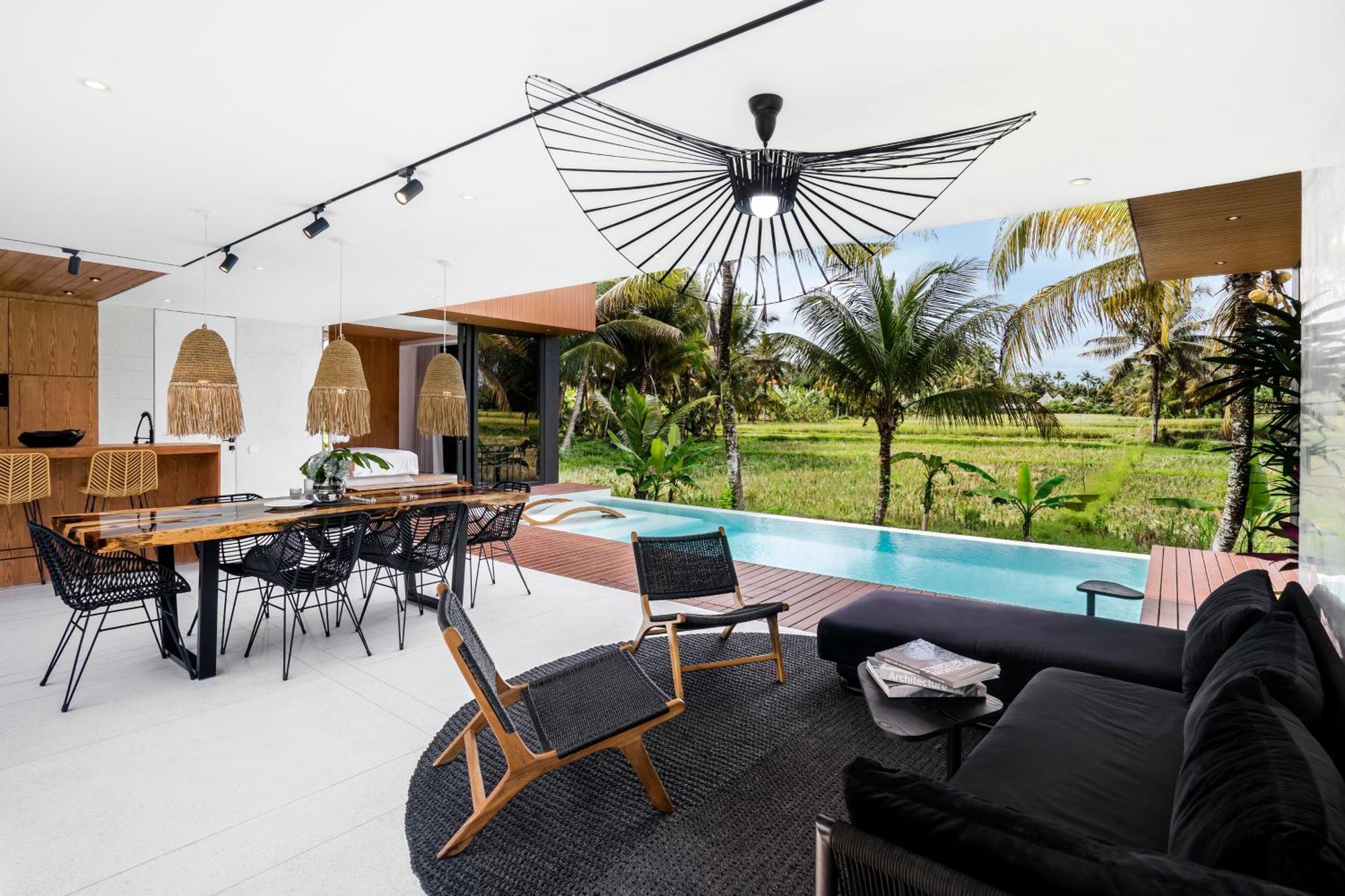 Green Flow Ubud Villas I Rom bilde